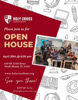 Open house flyer
